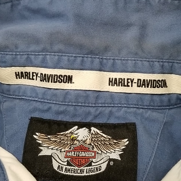 Harley-Davidson Bowler Style Button-up Shirt - Picture 8 of 8